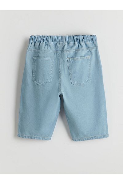 LC Waikiki New Season Elastic Waist Boy's Jean Shorts - S5Be93Z4
