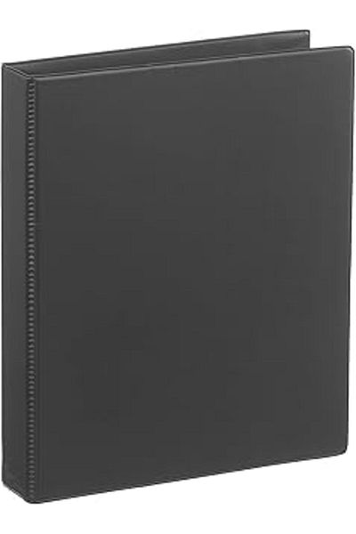 ebadi 2K 218S.A Folder/File A5 Plastic Talebe/Cari Account 3 cm Back 2 Rings D Mechanism in Box 12 Pieces
