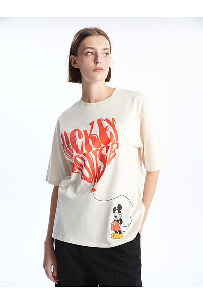 LC Waikiki Crew Neck Printed Women's T-Shirt