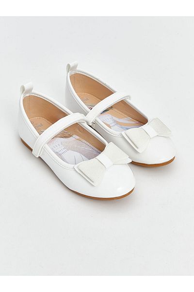 LC Waikiki Lcw Steps Balerini pentru fete cu fundita alba