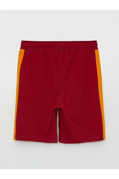 LC Waikiki Lcw Printed Boy's Shorts with Elastic Waist