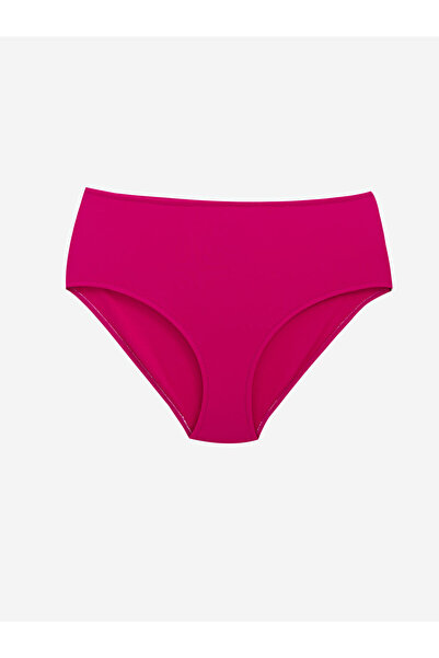LC Waikiki Fuchsia Uv Protection Women's Plain Bikini Bottom