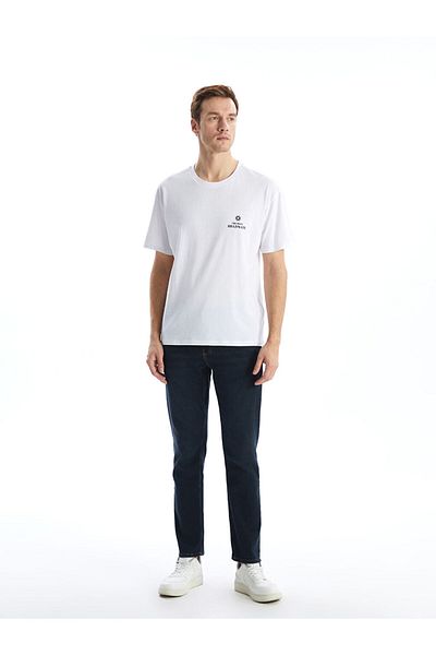 LC Waikiki Tricou pentru bărbați cu imprimeu Crew Neck New Season - S5I569Z8