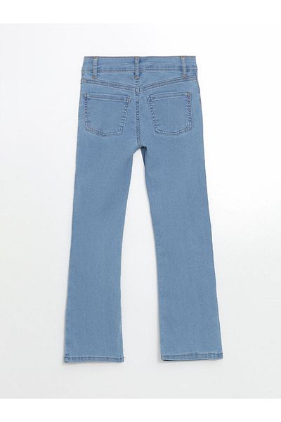 LC Waikiki Pantaloni de jeans pentru fete cu talie elastică reglabilă