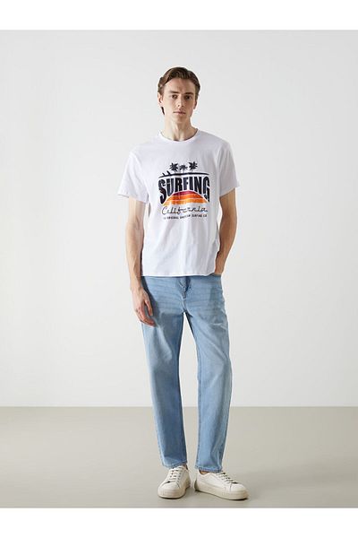 LC Waikiki Νέα σεζόν Crew Neck κοντομάνικο μπλουζάκι ανδρικό S5I566Z8