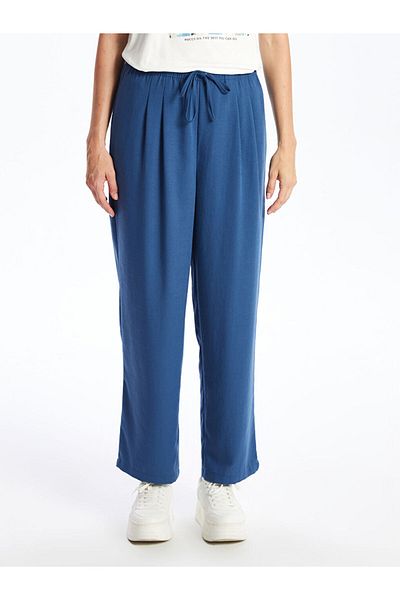 LC Waikiki Pantaloni de damă cu talie elastică de sezon nou, cu potrivire confortabilă - S4NB47Z8