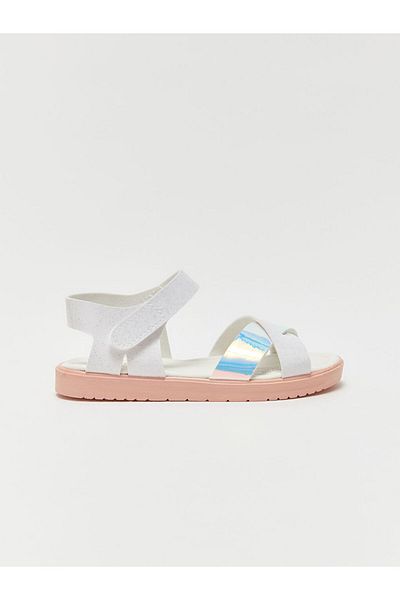 LC Waikiki New Season Printed Girls Sandals - S44871Z4