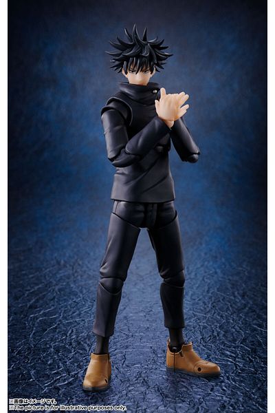 BANDAI Jujutsu Kaisen Megumi Fushiguro S.H. Figuarts Anime Figure