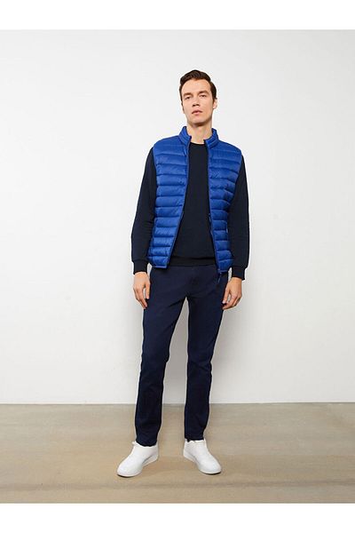 LC Waikiki Standard Mold Stand Collar Men's Puffer Vest
