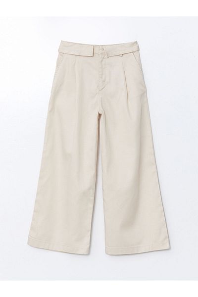 LC Waikiki Girl's Pants with Adjustable Elastic Waist