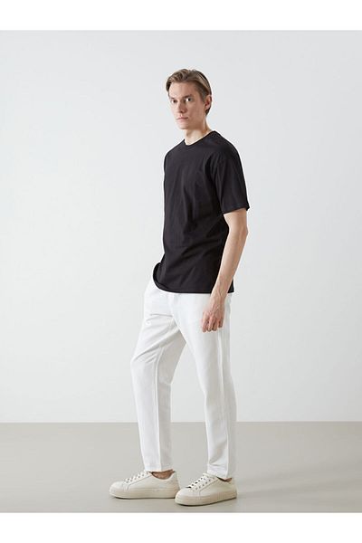 LC Waikiki New Season Crew Neck Combed Cotton Ανδρικό Tisort - S5I685Z8
