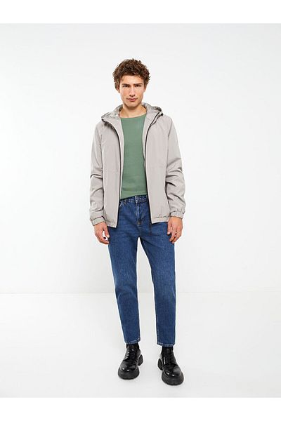 LC Waikiki Standard Mold Hooded Men's Raincoat