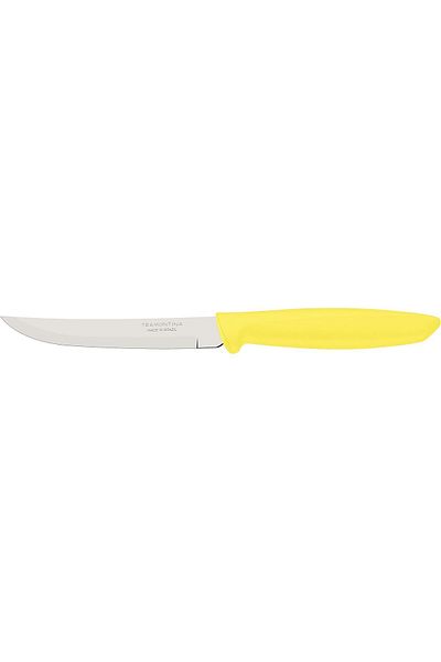 TRAMONTINA Since 1911, Made In Brazil - Plenus 5 Inch Fruit Knife With Stainless Steel Blade And Red Handle