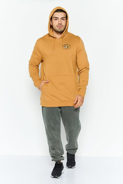 Hurley Men Sportswear Fit Long Sleeve Outdoor Sweatshirt, Tan