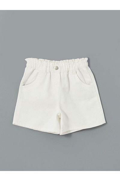 LC Waikiki New Season Basic Girl's Shorts with Elastic Waist - S54366Z1