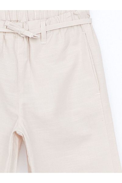 LC Waikiki New Season Elastic Waist Girl's Trousers - S5Hr09Z4