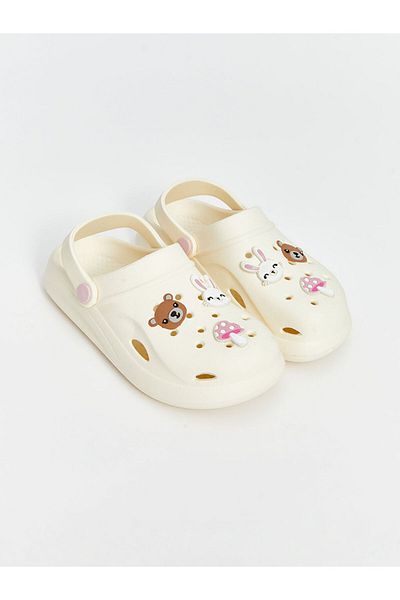 LC Waikiki New Season Printed Girl's Beach Sandals - S5Hi77Z4