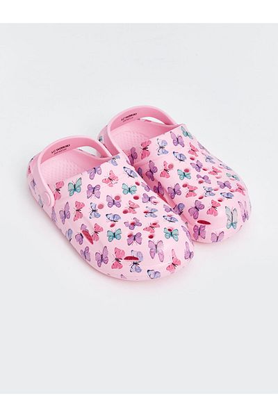 LC Waikiki New Season Printed Girl's Beach Sandals - S4Fa37Z4