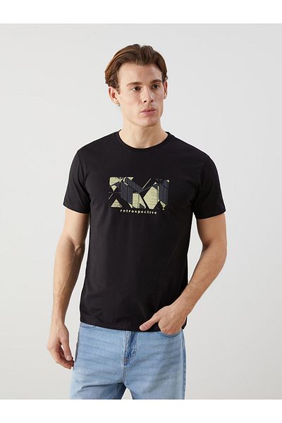 LC Waikiki Ανδρικό μπλουζάκι με κοντό μανίκι New Season Crew Neck S5J835Z8