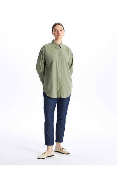 LC Waikiki Pantaloni de damă, cu talie elastică, crocodil