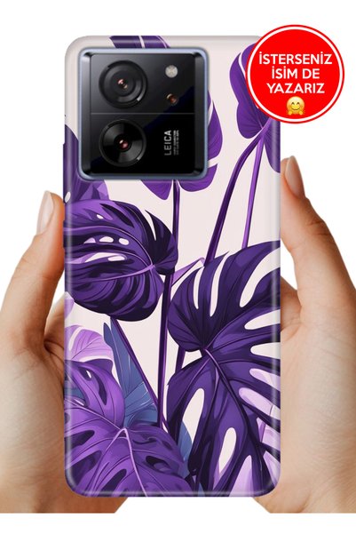 Cekuonline Xiaomi Mi 13T -13T Pro Kılıf Kamera Koruma Rubber Esnek Silikon Mo...