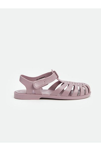 LC Waikiki New Season Velcro Girls Sandals - S4Ii08Z4