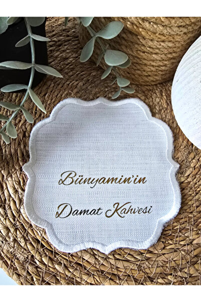 lafazan Söz Mendil-Nişan Peçetesi-Damat Kahvesi