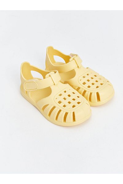 LC Waikiki New Season Velcro Baby Girl Beach Sandals - S4Gl63Z1