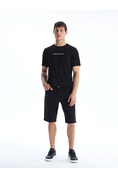 LC Waikiki Ανδρικό Tisort με στάμπα Crew Neck New Season - S5KO52Z8