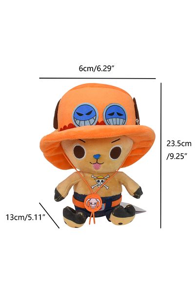 Choice 25CM Tony Chopper 25CM Monkey·D·Luffy Trafalgar D Water Law Tony Tony Chopper Luffy Plush Toy, Peluc