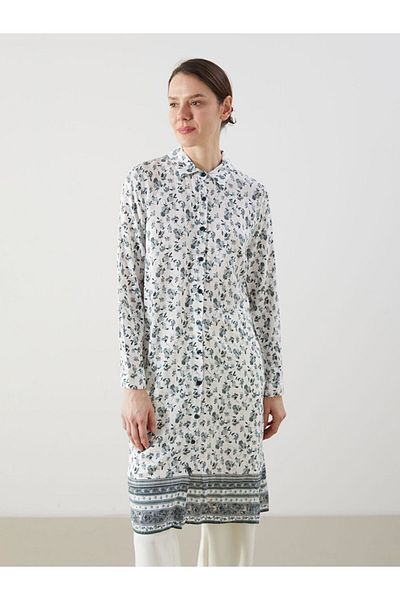 LC Waikiki New Season Patterned Women's Shirt Tunic - S5Ip24Z8