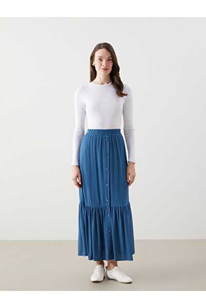 LC Waikiki I Beli Corded Textured Women's Skirt from Freezen Store