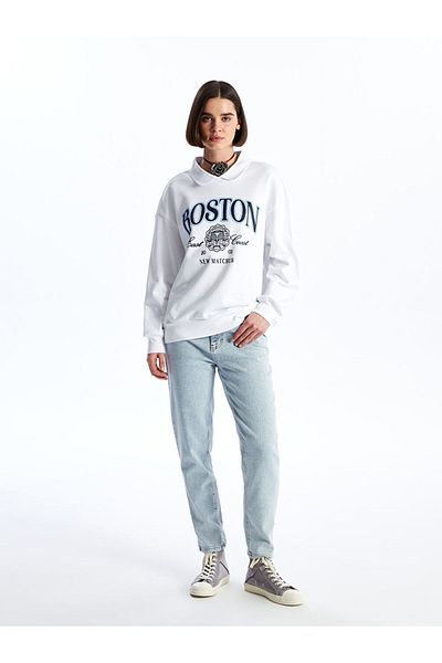 LC Waikiki Pantaloni de damă Slim Mom Jean