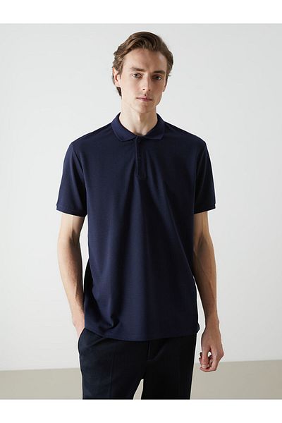 LC Waikiki Tricou pentru bărbați cu mânecă scurtă cu guler polo de sezon nou - S5J726Z8