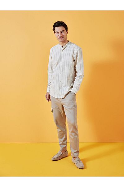 LC Waikiki Ανδρικό παντελόνι New Season Slim Fit - S4BD60Z8