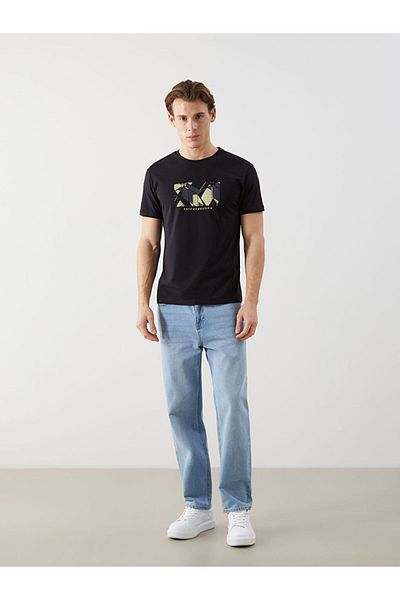 LC Waikiki Ανδρικό μπλουζάκι με κοντό μανίκι New Season Crew Neck S5J835Z8