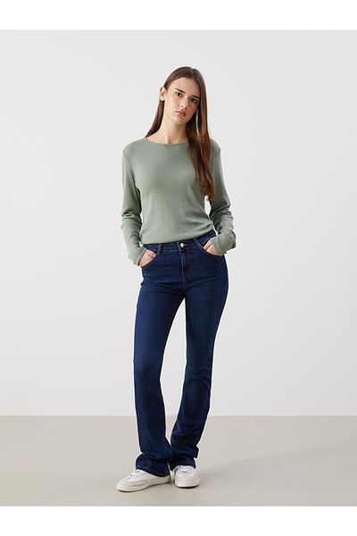 LC Waikiki New Season Straight Fit Women's Jean Trousers - S5Jp40Z8
