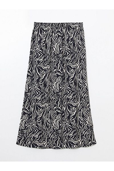LC Waikiki Fusta de damă cu model LCW cu talie elastică