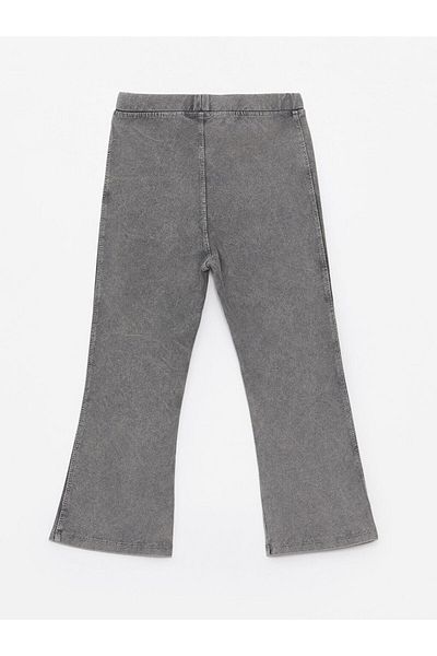LC Waikiki Basic Baby Girl Tights Trousers with Elastic Waist