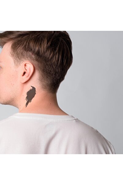 ONE SPRAY TATTOO Karga Dövme Şablonu ( Spreysiz)