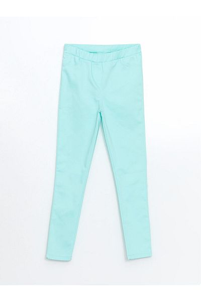 LC Waikiki Elastic Waist Girl's Trousers S5J592Z4Nvy