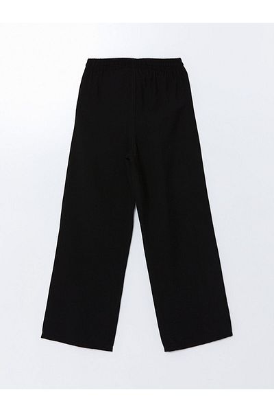 LC Waikiki Pantaloni de damă cu talie elastică cu picioare largi