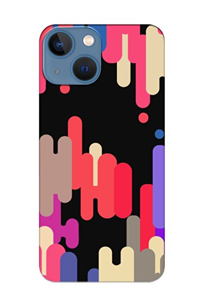 frondcase حافظة هاتف آيفون 13 ميني بوب آرت باللون الأسود