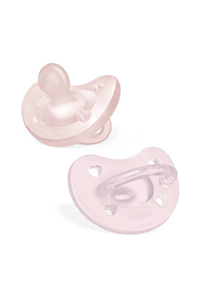 Chicco فيزيوفورما الناعمة الوردية 2-6 أشهر حزمة من قطعتين