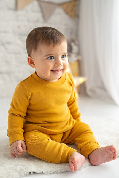 Panço Erkek Bebek 2'li Takım - Camel