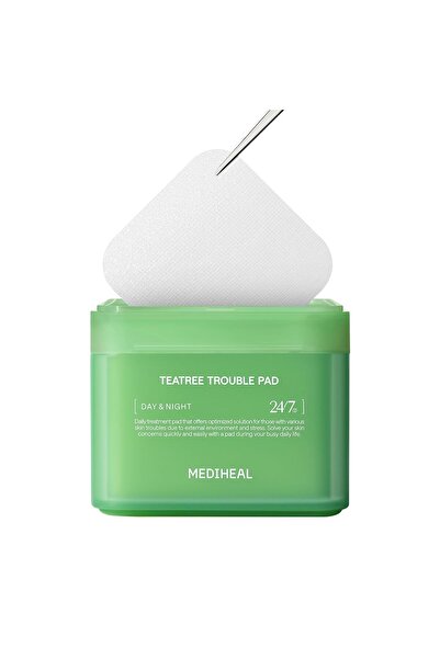 Mediheal Teatree Trouble Toner Pad 100'lü (Çay Ağacı Ekstreli Yatıştırıcı Tonik Pedler)