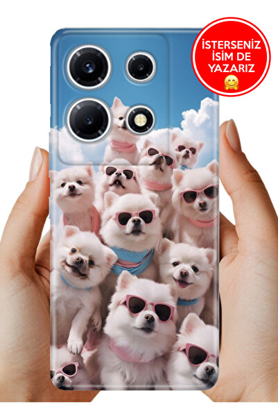 Cekuonline İnfinix Note 30 Pro Uyumlu Kılıf Tpu Resimli Silikon Kanka Çetesi