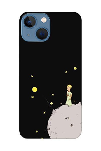 frondcase حافظة هاتف آيفون 13 ميني ليتل برينس باللون الأسود