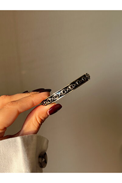 Store Mineli Taş Detay Bilezik