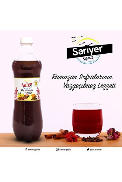 SARIYER Sarıyer (RAMAZAN) Osmanlı Şerbeti 1 L .12 Lİ KOLİ